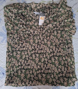 Vestido floral largo talla 42 sin estrenar