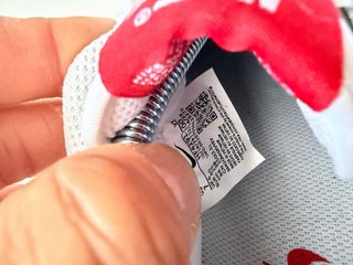 Nike Air Force 1 Talla 40 Rojo/Blanco sin estrenar