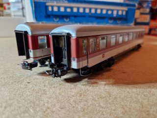 Marklin H0 Coppia Carrozze Passeggeri Intercity DB