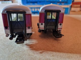 Marklin H0 Coppia Carrozze Passeggeri Intercity DB