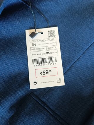 Traje Álvaro Moreno Azul Talla M Nuevo
