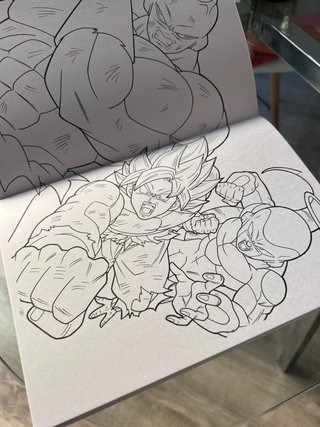 Dragon Ball Super Libro para colorear B5