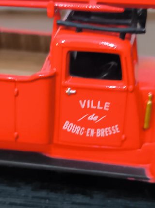 Modellino Camion Vigili del Fuoco Berliet AP80