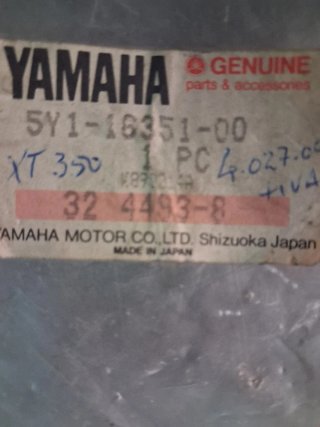 Prato de embraiagem Yamaha XT/TT 5Y1-16351-00