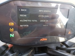 KTM 890 DUKE 2021 Naranja/Negra