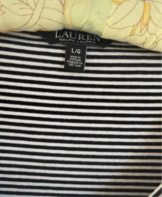 Vestido Rayas Ralph Lauren Talla L
