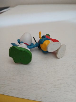 Set 2 Puffi con strumenti musicali