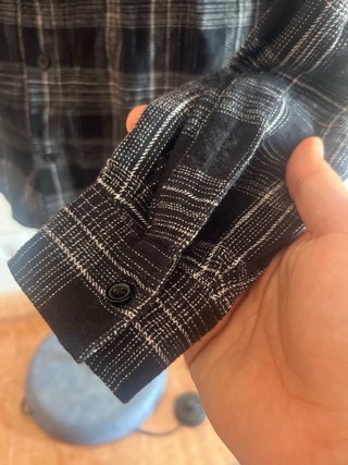 Camisa H&M cuadros Talla L