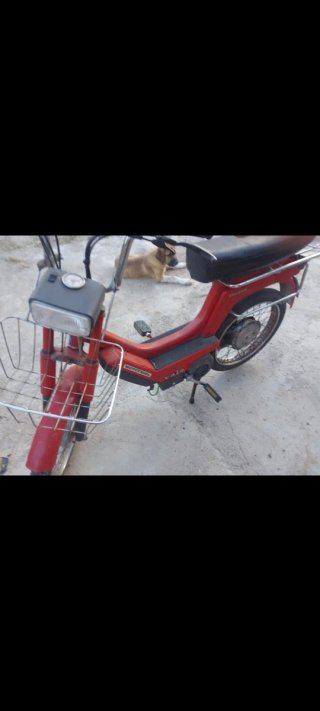 Moto Vespa Antigua 49cc Roja