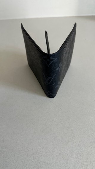 Billetera Louis Vuitton Negra Flores