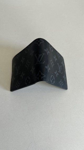 Billetera Louis Vuitton Negra Flores