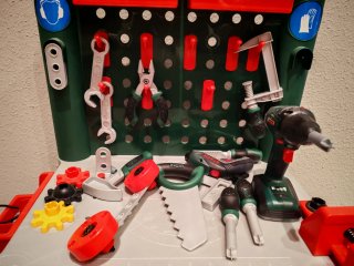 Banco de trabajo Bosch para niños