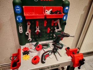 Banco de trabajo Bosch para niños
