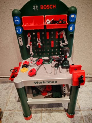Banco de trabajo Bosch para niños