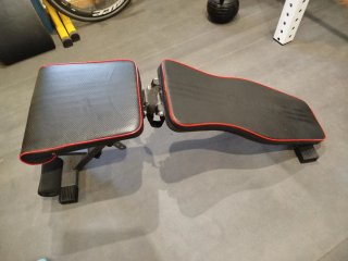 Banco de musculación ajustable