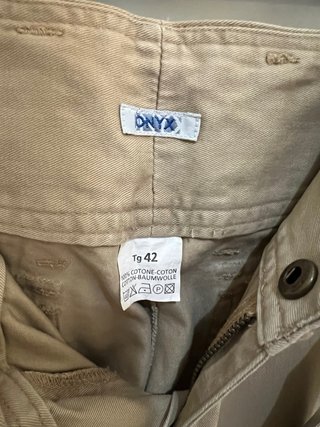 Pantaloni Onyx beige nuovi con etichetta