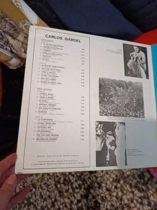 Carlos Gardel Vinilo Doble 1973