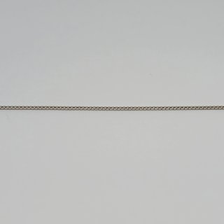 Cadena Oro Blanco 18k Fina Lisa