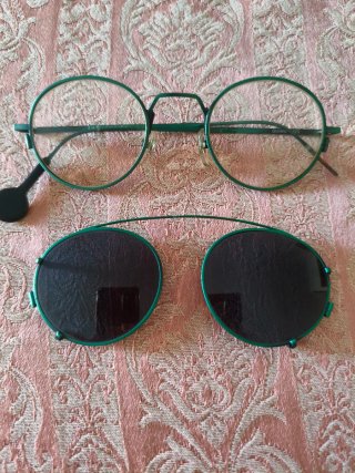 Gafas QUIMBY 423 Clip-On Solar Verde Mate
