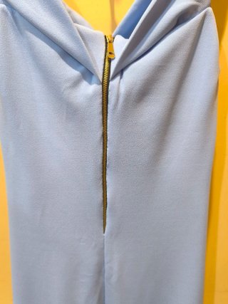 Vestido fiesta largo azul Voggin Talla XS
