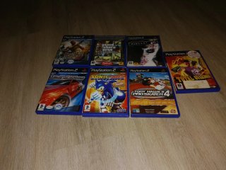 Lote Juegos PS2: GTA, Manhunt, Sonic, Tony Hawk...