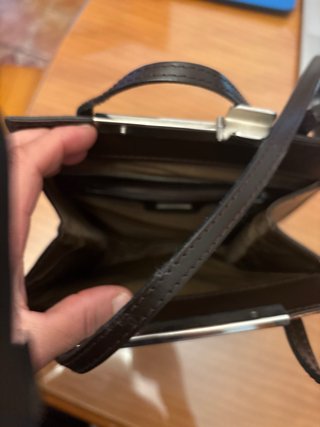 Bolso vintage piel pitón