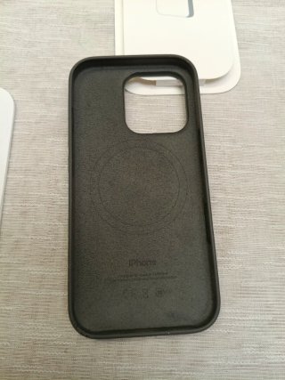 Funda Silicona MagSafe iPhone Apple Gris