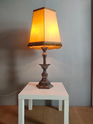 Pareja Lámparas Mesa Vintage 105cm