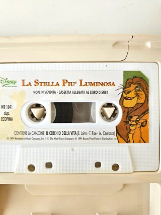 Confezione tre musicassette Disney di fiabe sonore