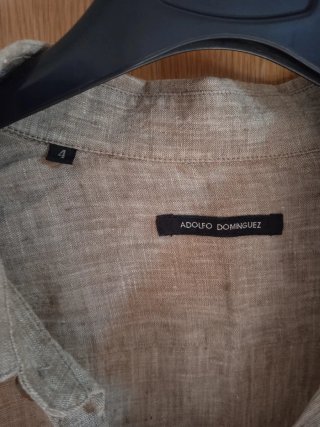 Camisa de lino Adolfo Domínguez