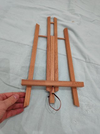 Atril di legno per esposizione 40x22