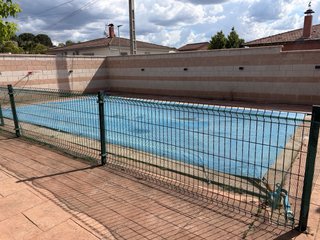 Valla perimetral para piscina
