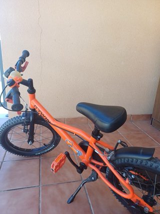 Bici infantil 16 Btwin + accesorios
