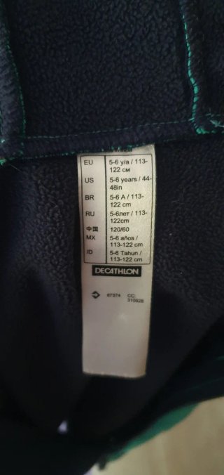 Chaqueta Softshell Niña Senderismo