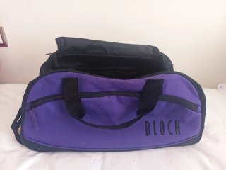 Bolsa de ballet Bloch morada