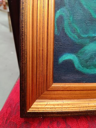 Cuadro flores pintura acuarela