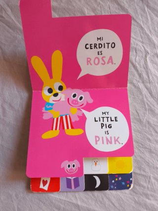 Libro infantil para aprender colores