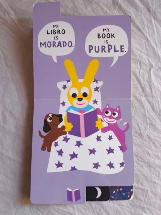 Libro infantil para aprender colores