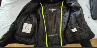 Chaqueta Moto Mile Quarter negra