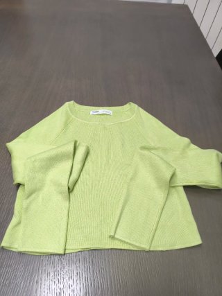 Jersey fino verde talla s