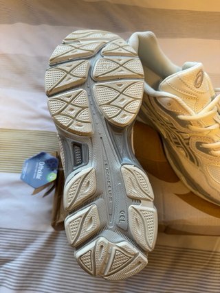 Asics Gel Zapatillas Deportivas Blancas y Grises