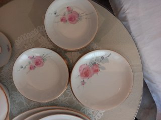 Vajilla Porcelana Vintage Porzelanit 55 Piezas