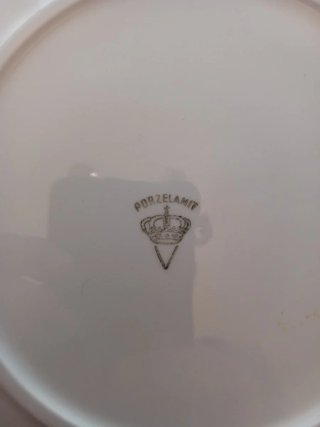 Vajilla Porcelana Vintage Porzelanit 55 Piezas