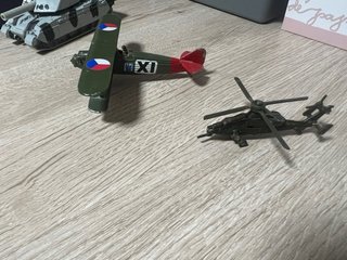 Lote Juguetes Militares: Tanque, Avión, Cañón