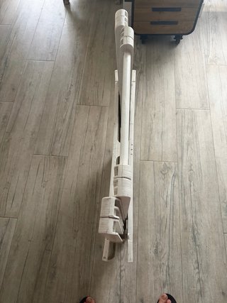 Tavolo pieghevole bianco in plastica