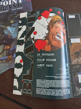 5 Comics Point Blank de Ed Brubaker