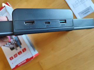 Switch dock RGB con slot joycon e cartucce - Nuovo