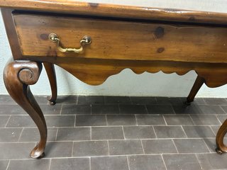 Consola recibidor madera con cajones