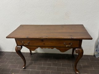 Consola recibidor madera con cajones