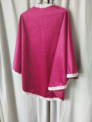 Capa Medieval Temática Roja y Blanca